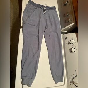 Figs Scrubs Women’s Joggers - Vapor Blue Space Dye